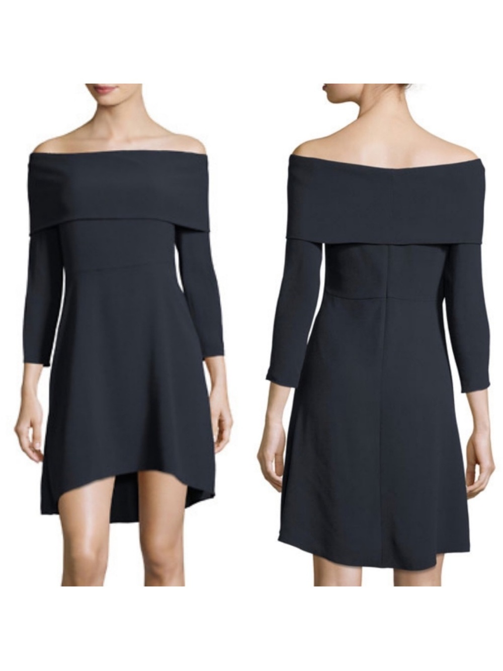 NWT Theory Kensington Dress in Black Sz 10